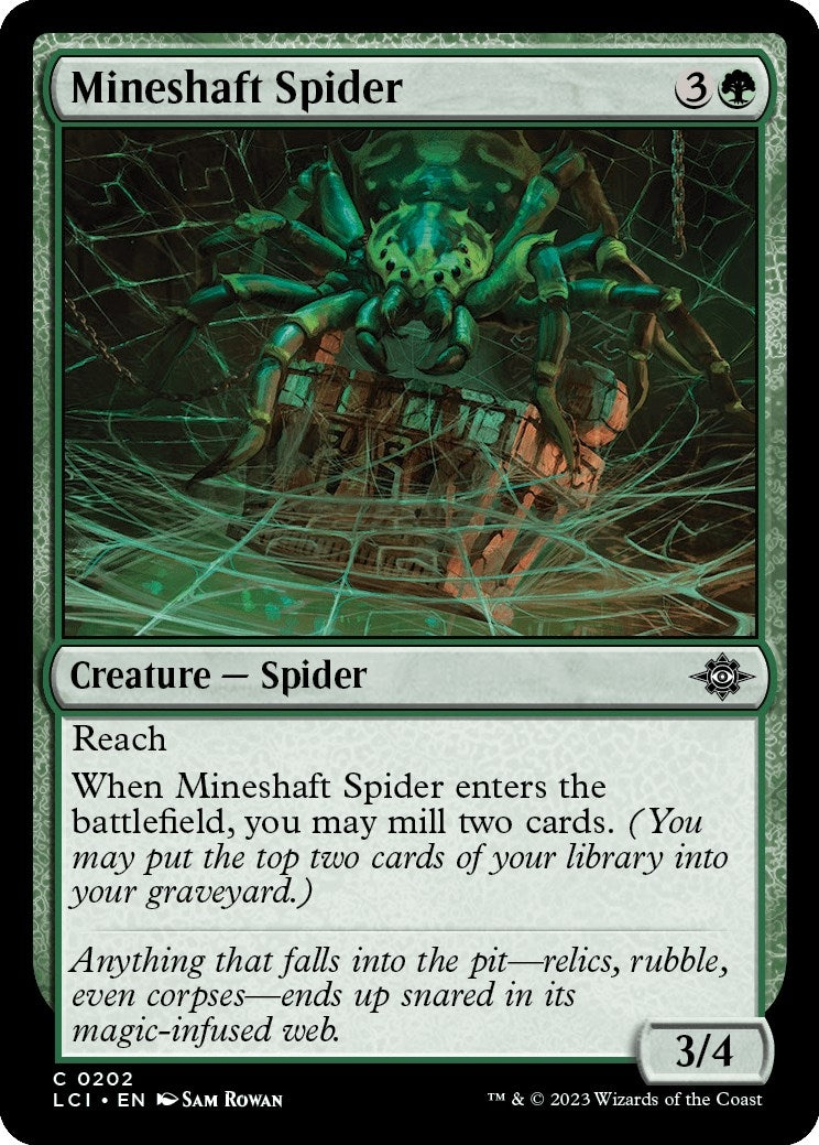 Image for Mineshaft Spider (202) - Magic: The Gathering
