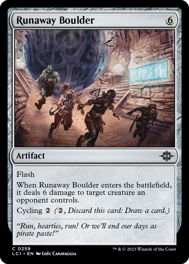 Image for Runaway Boulder (259) - Magic: The Gathering