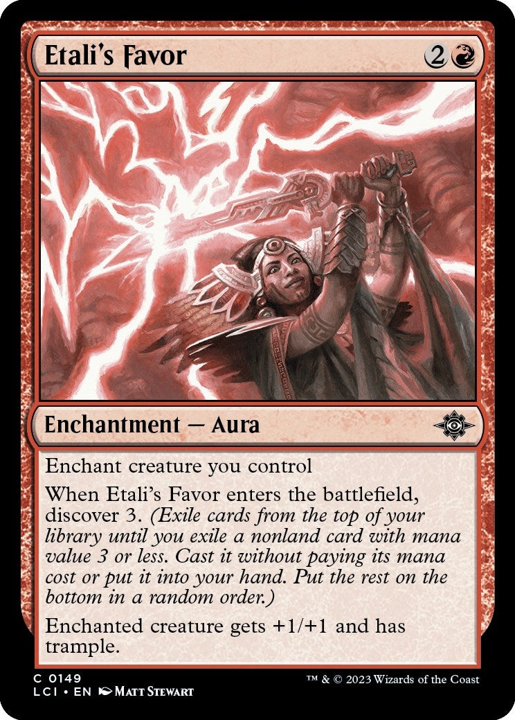 Image for Etali's Favor (149) - Magic: The Gathering