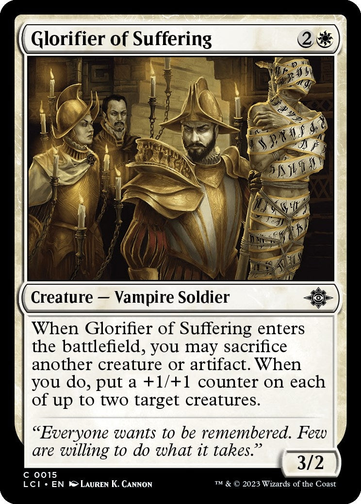 Image for Glorifier of Suffering (15) - Magic: The Gathering