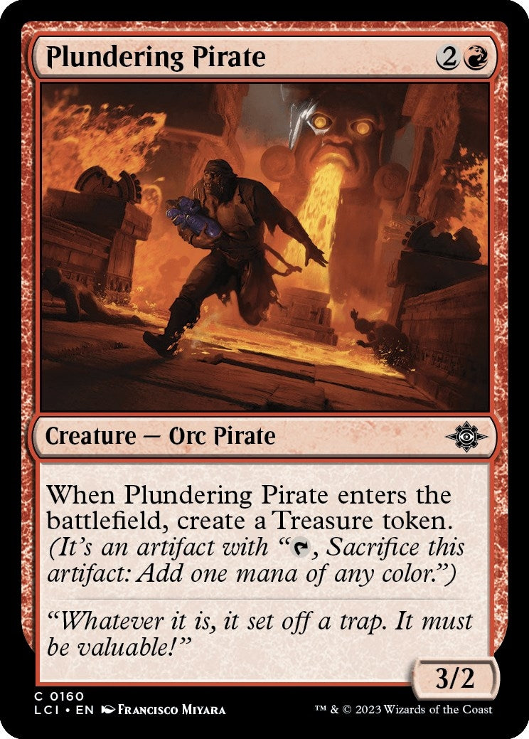 Image for Plundering Pirate (160) - Magic: The Gathering