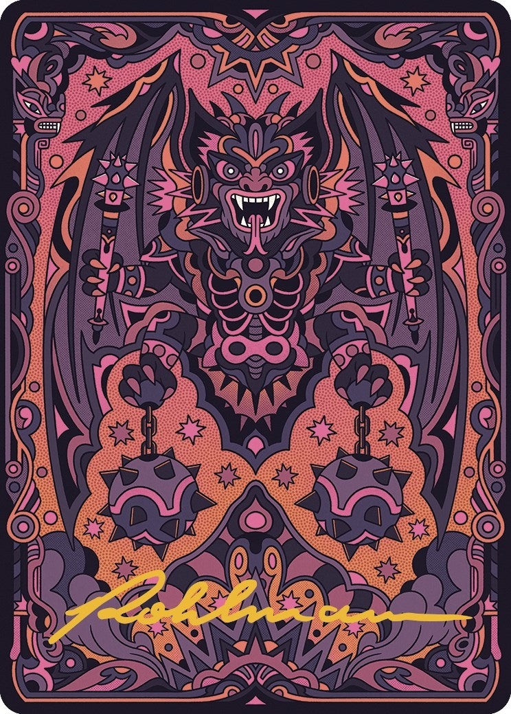 Image for Bloodletter of Aclazotz Art Card (61/81) (Gold-Stamped Signature) (61) - Magic: The Gathering
