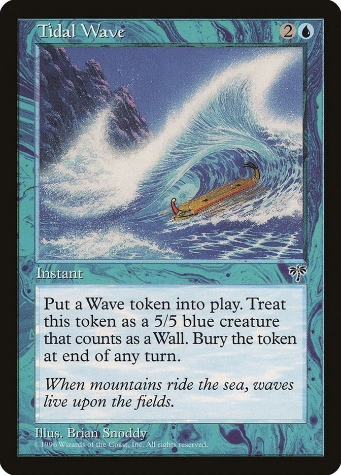Image for Tidal Wave - Magic: The Gathering