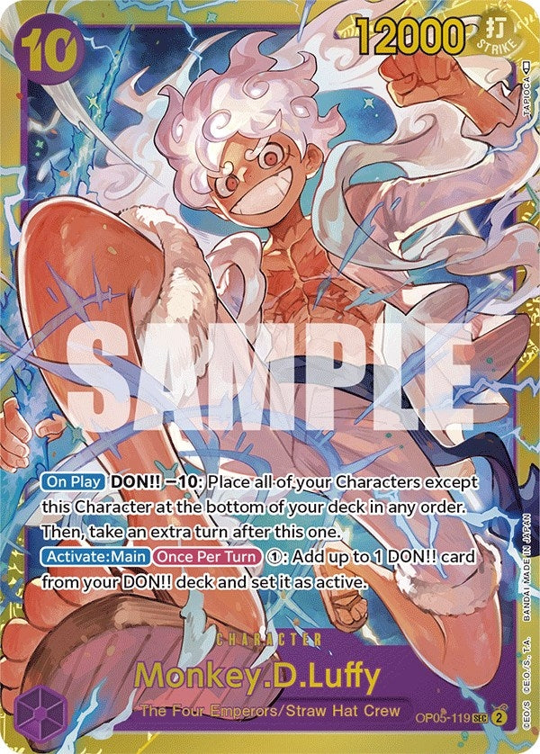 Image for Monkey.D.Luffy (119) (OP05-119) - One Piece Card Game