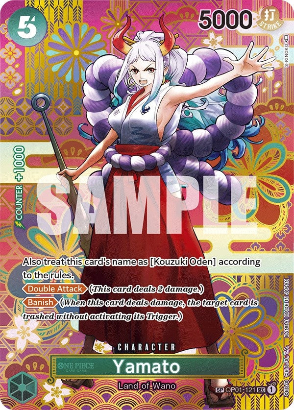 Image for Yamato (SP) (OP01-121) - One Piece Card Game