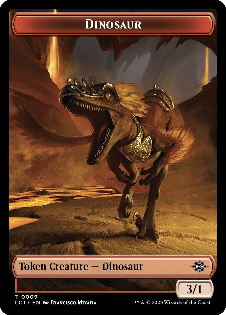 Image for Dinosaur Token (0009) (9) - Magic: The Gathering