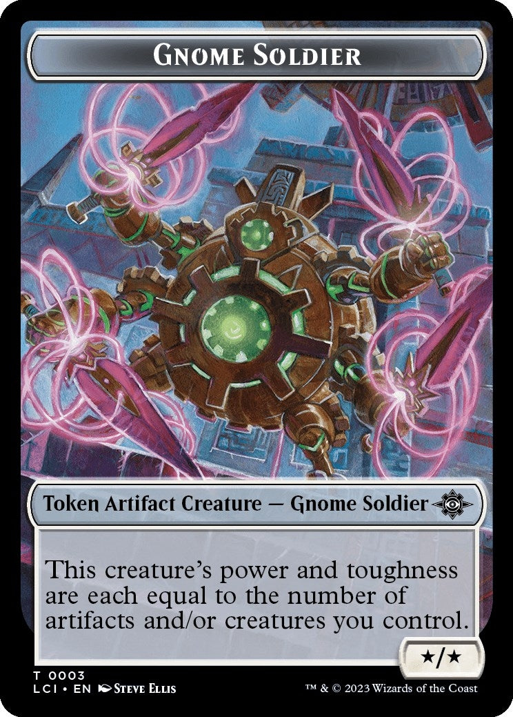 Image for Gnome Soldier Token (3) - Magic: The Gathering