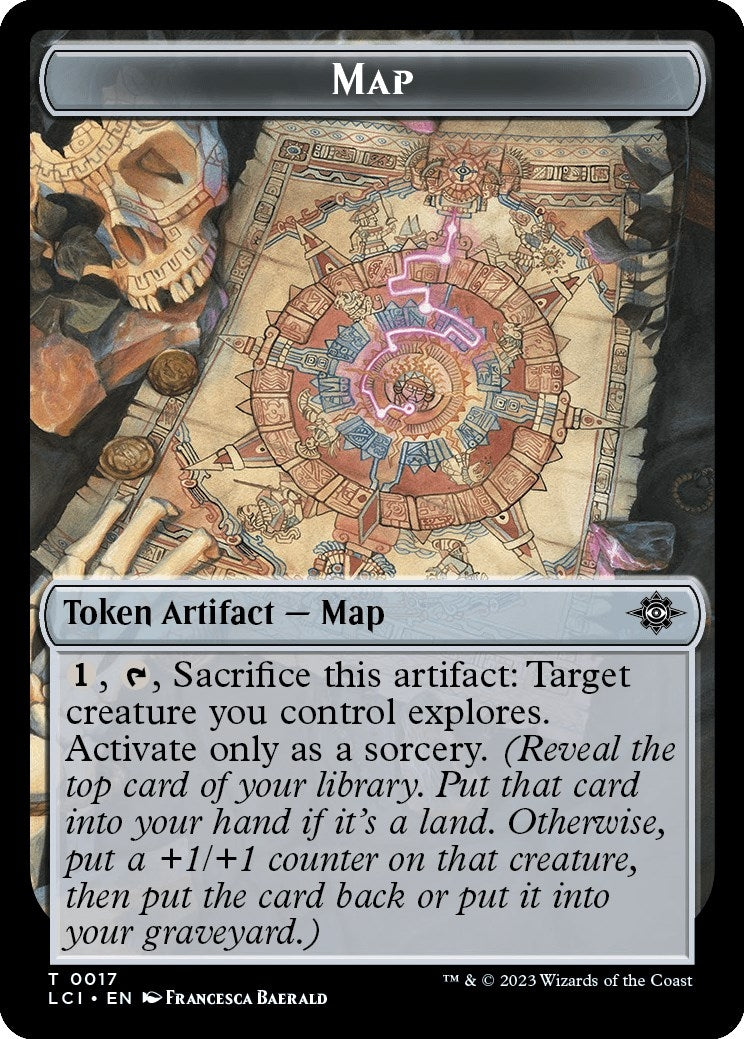 Image for Map Token (17) - Magic: The Gathering
