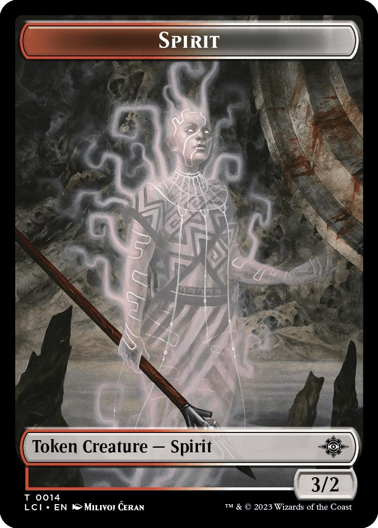 Image for Spirit Token (14) - Magic: The Gathering