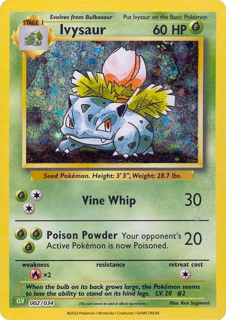 Image for Ivysaur (002/034) - Pokemon