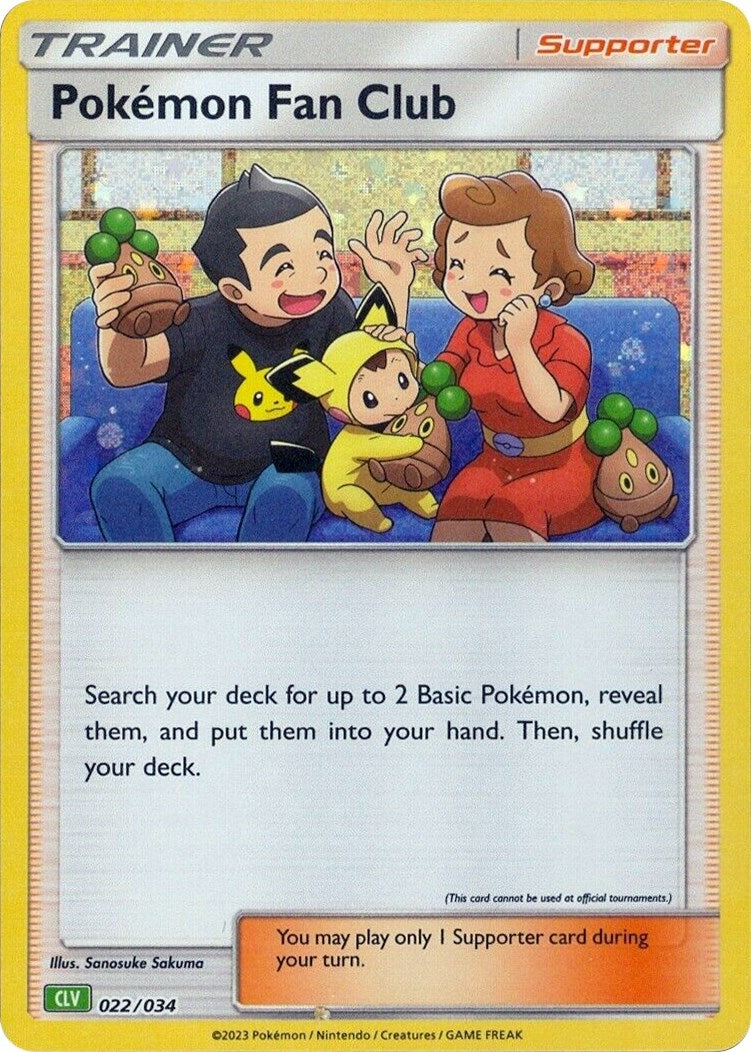 Image for Pokemon Fan Club (CLV) (022/034) - Pokemon