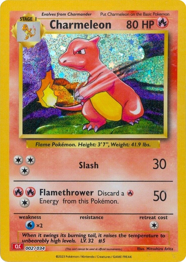 Image for Charmeleon (002/034) - Pokemon