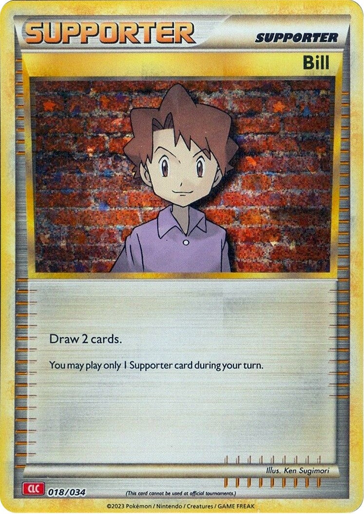 Image for Bill (CLC) (018/034) - Pokemon