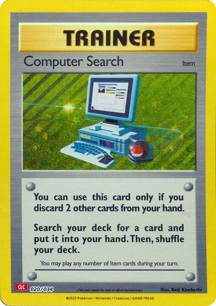 Image for Computer Search (CLC) (020/034) - Pokemon