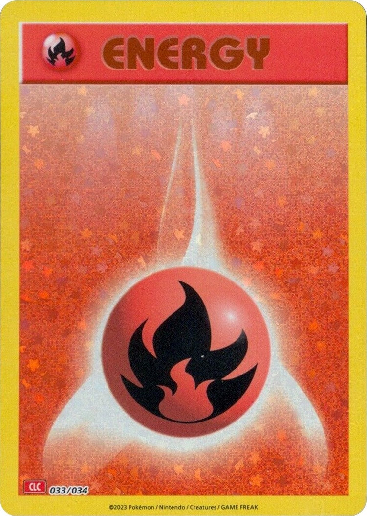 Image for Basic Fire Energy (033/034) - Pokemon