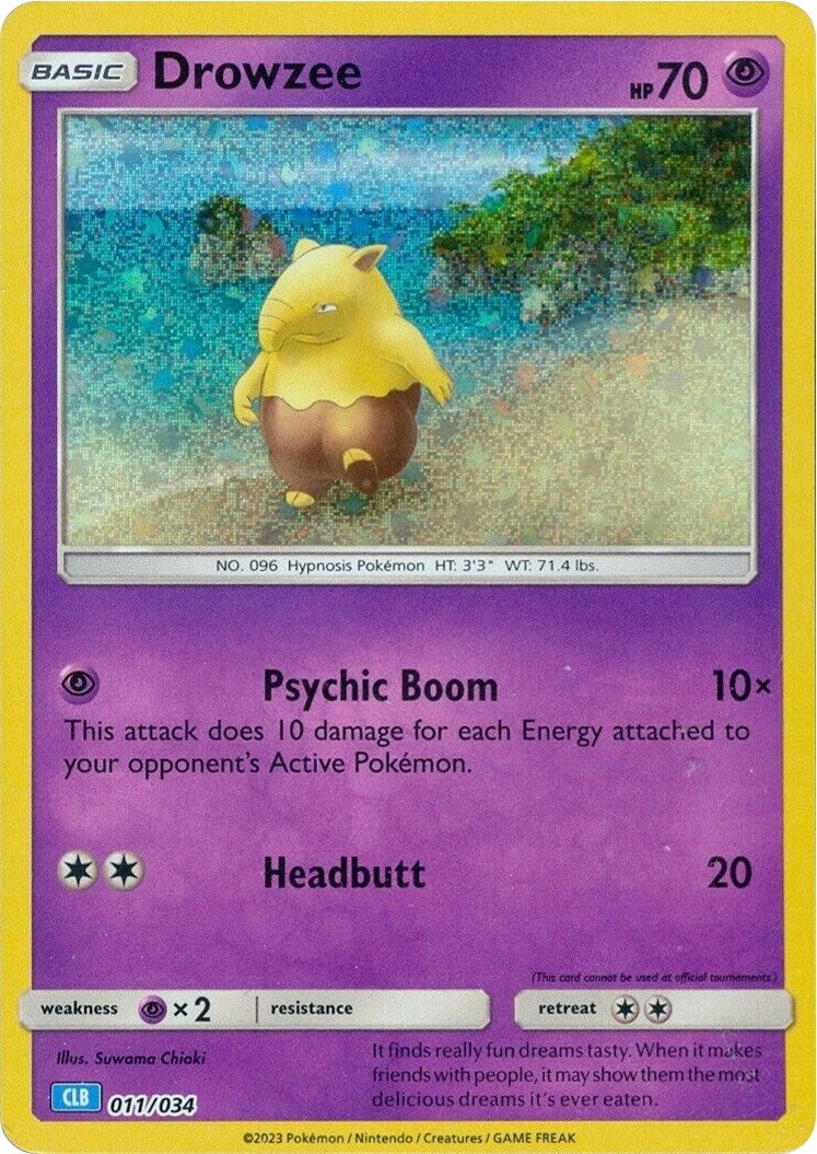 Image for Drowzee (011/034) - Pokemon