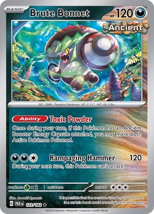 Image for Brute Bonnet - 123/182 (Cosmos Holo) (123/182) - Pokemon