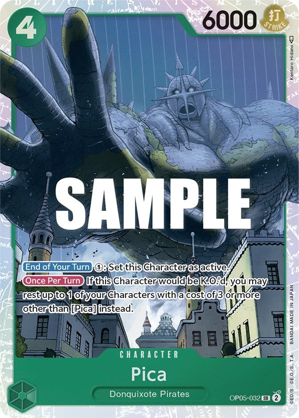 Image for Pica (OP05-032) - One Piece Card Game