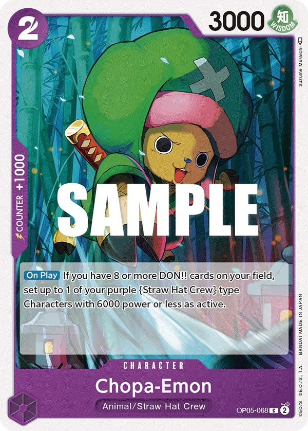 Image for Chopa-Emon (OP05-068) - One Piece Card Game