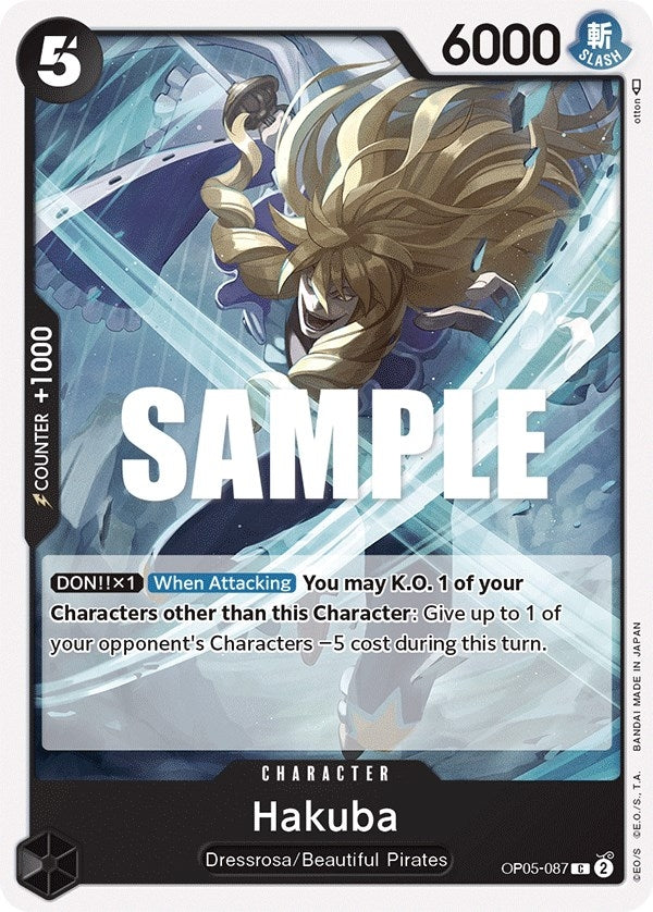 Image for Hakuba (OP05-087) - One Piece Card Game