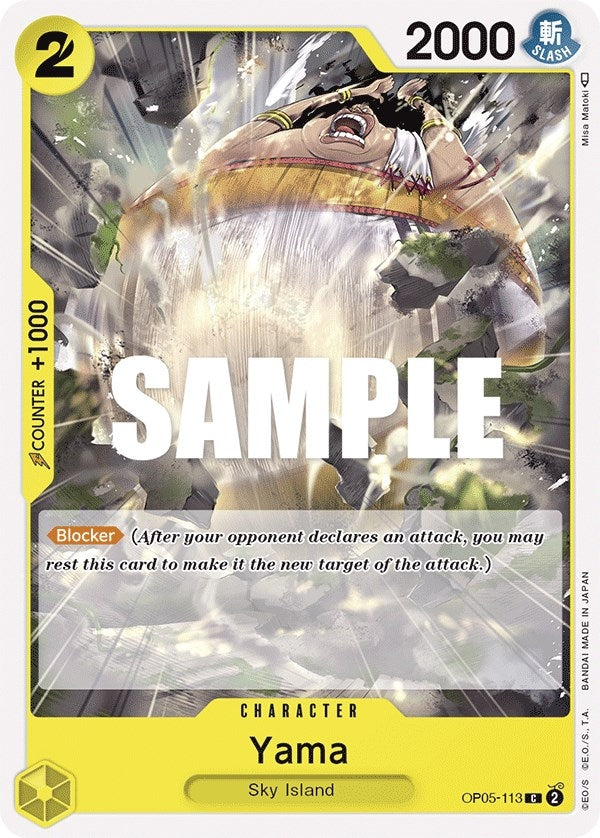 Image for Yama (OP05-113) - One Piece Card Game