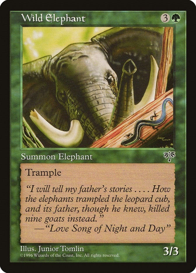 Image for Wild Elephant - Magic: The Gathering