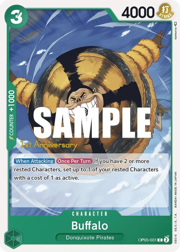 Image for Buffalo (OP05-031) - One Piece Card Game