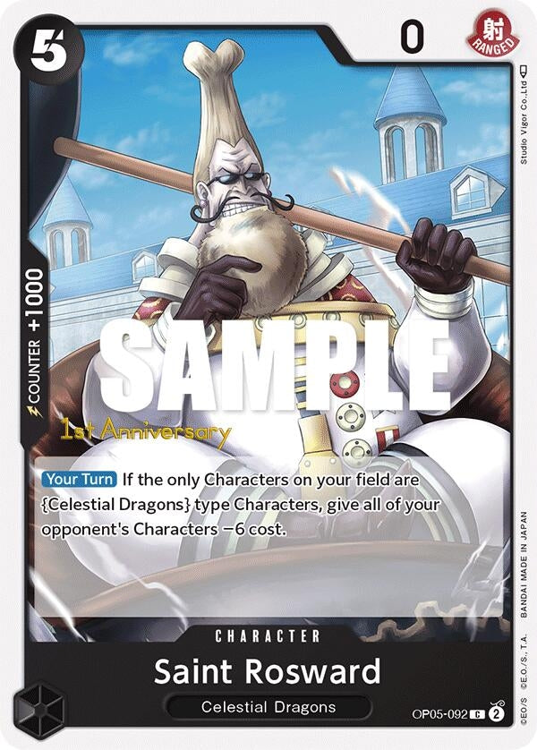 Image for Saint Rosward (OP05-092) - One Piece Card Game