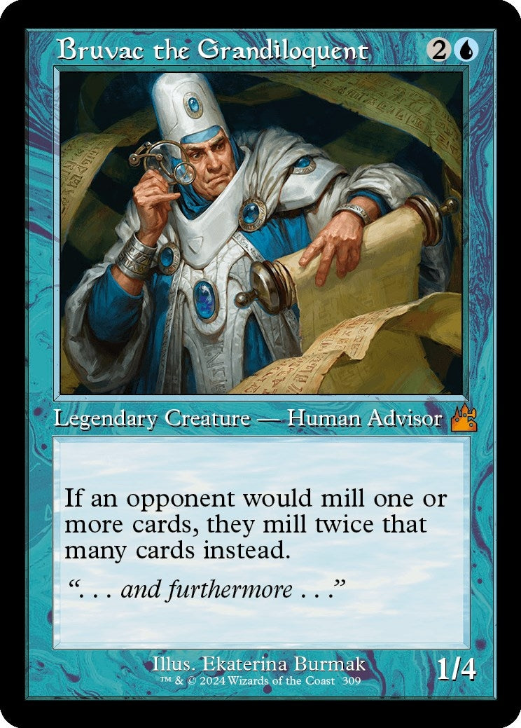 Image for Bruvac the Grandiloquent (Retro Frame) (309) - Magic: The Gathering