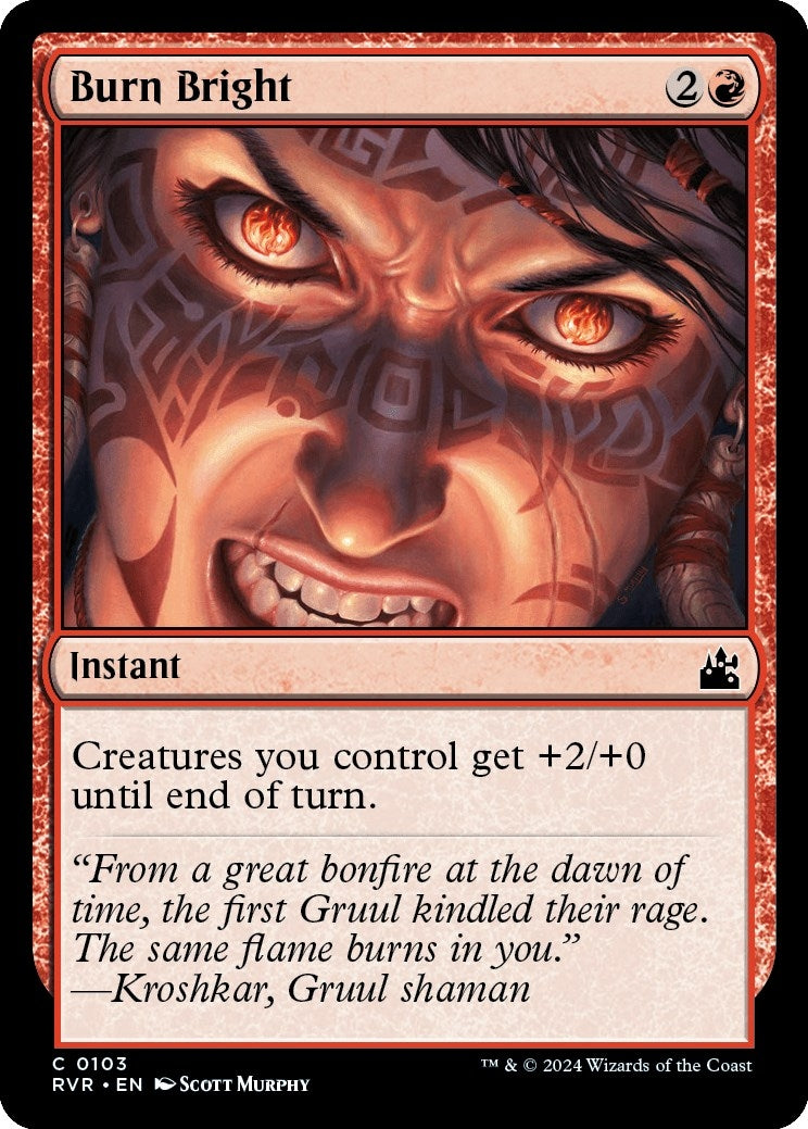 Image for Burn Bright (103) - Magic: The Gathering