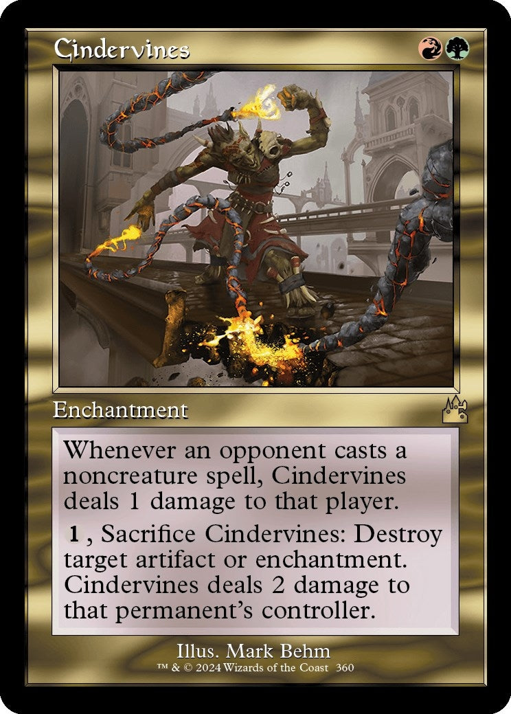 Image for Cindervines (Retro Frame) (360) - Magic: The Gathering