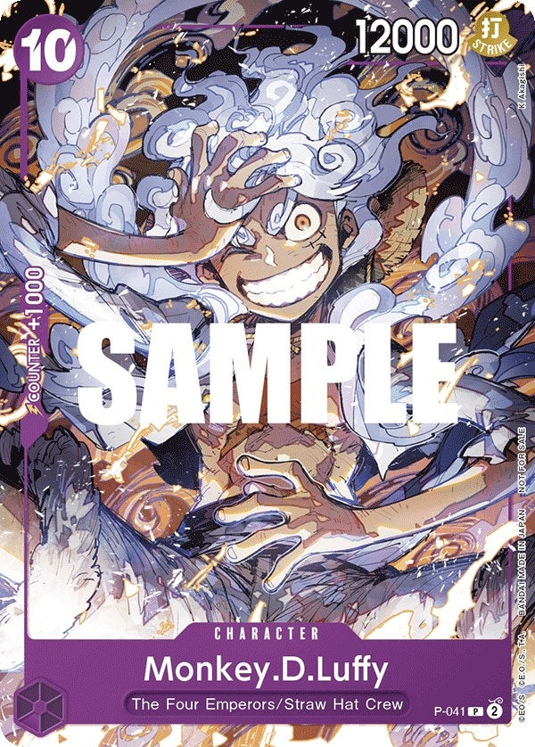 Image for Monkey.D.Luffy (041) (P-041) - One Piece Card Game