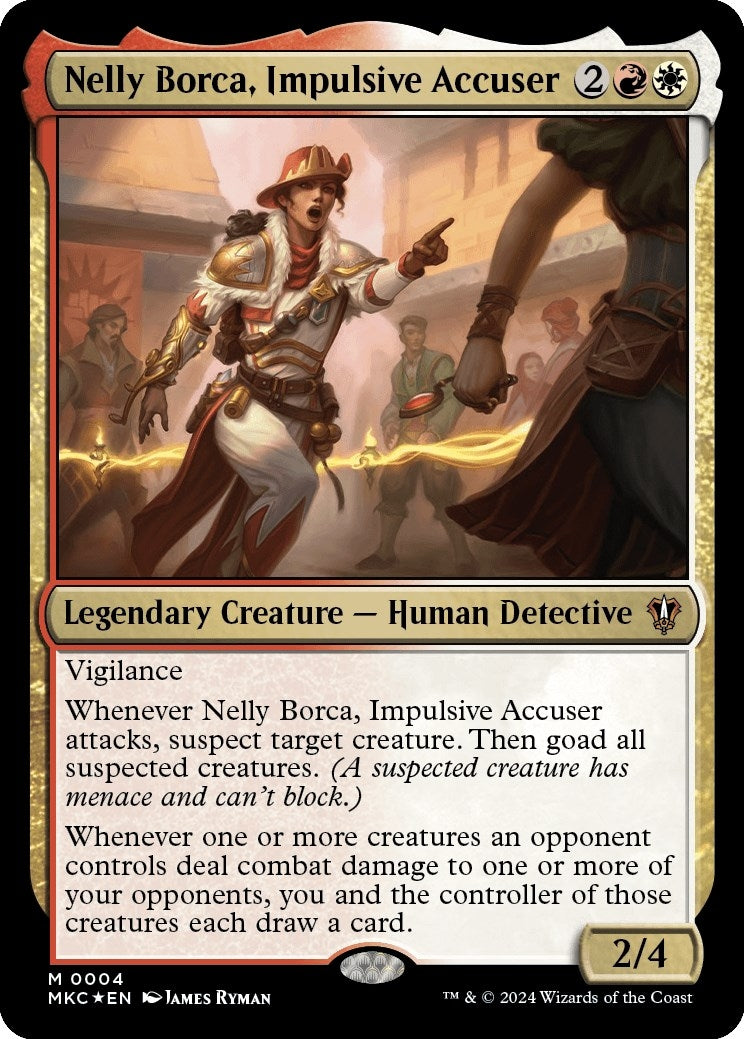 Image for Nelly Borca, Impulsive Accuser (4) - Magic: The Gathering