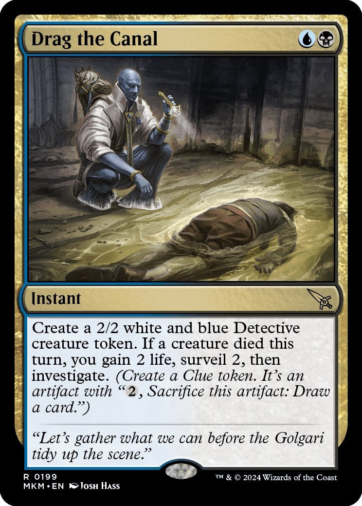 Image for Drag the Canal (199) - Magic: The Gathering