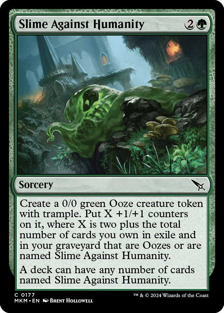Image for Slime Against Humanity (177) - Magic: The Gathering