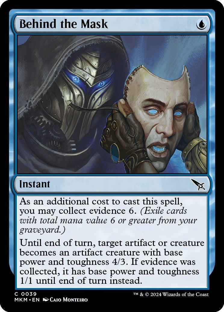 Image for Behind the Mask (39) - Magic: The Gathering