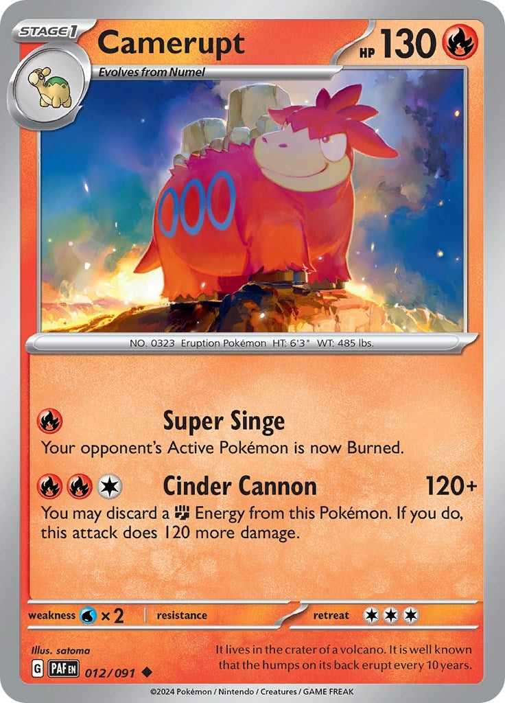 Image for Camerupt (012/091) - Pokemon