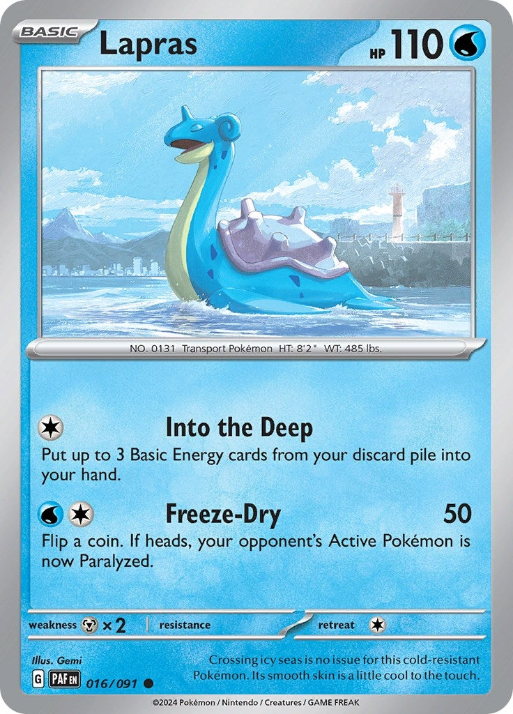Image for Lapras (016/091) - Pokemon