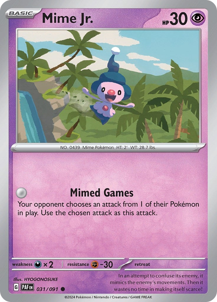 Image for Mime Jr. (031/091) - Pokemon