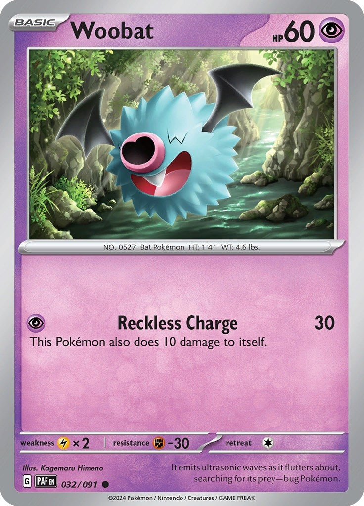 Image for Woobat (032/091) - Pokemon