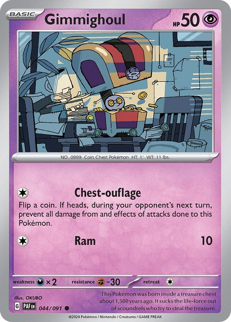 Image for Gimmighoul (044/091) - Pokemon