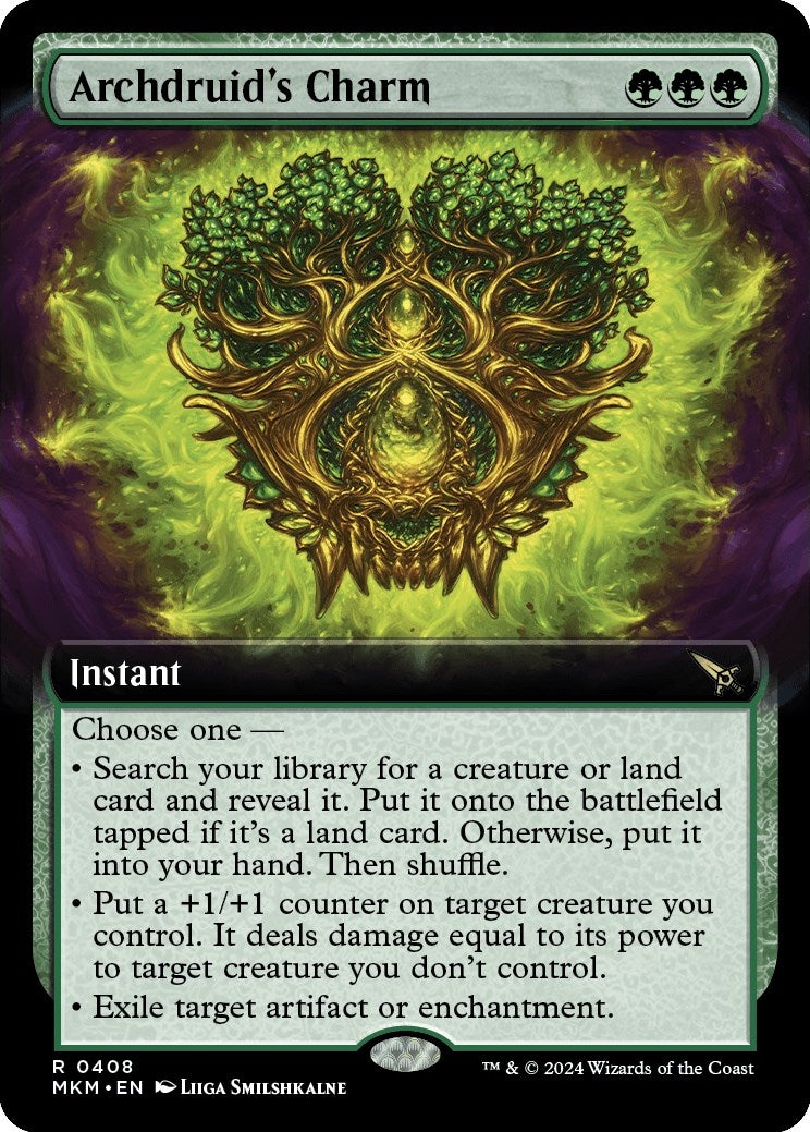 Archdruid's Charm (Extended Art) (408)