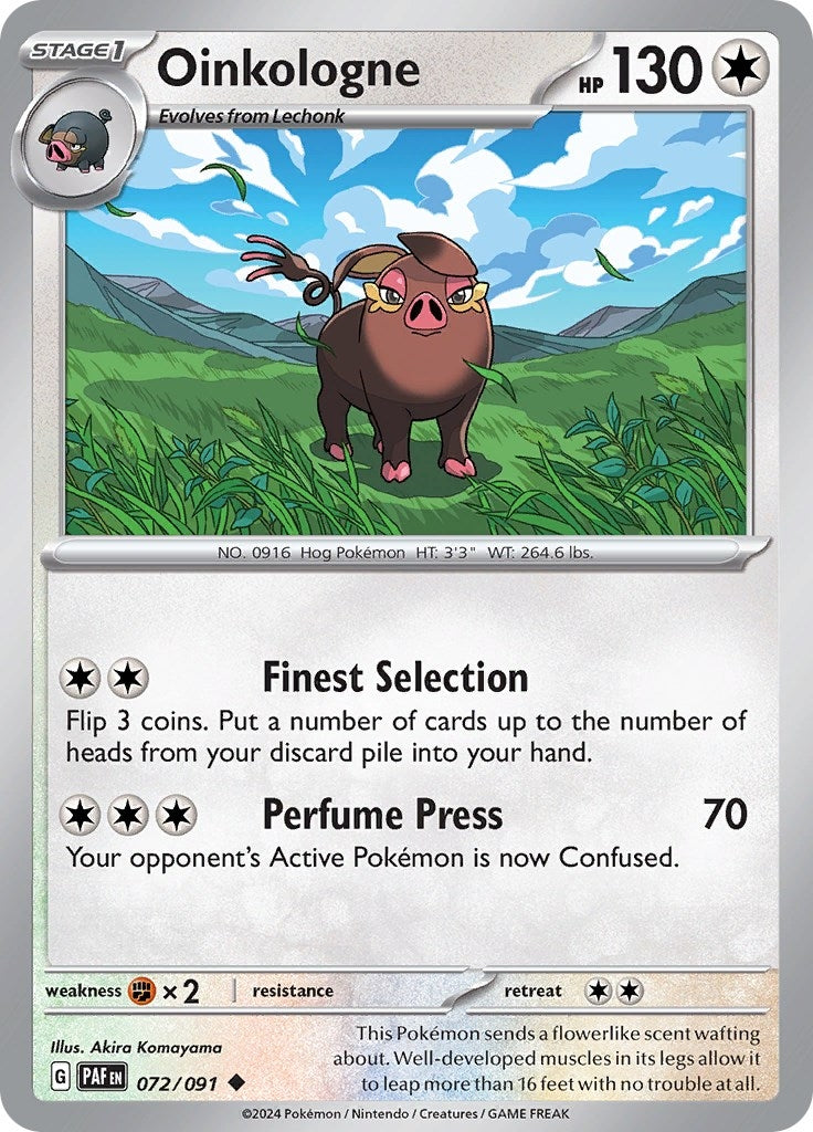 Image for Oinkologne (072/091) - Pokemon