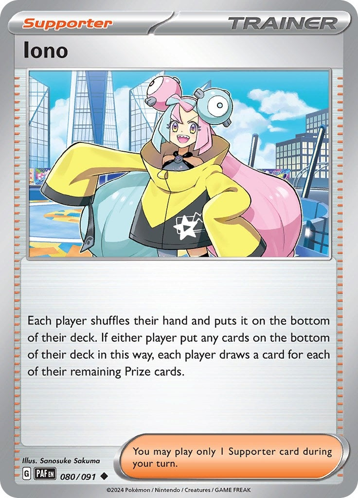 Image for Iono (080/091) - Pokemon