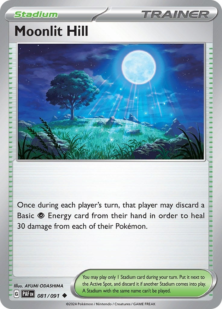 Image for Moonlit Hill (081/091) - Pokemon