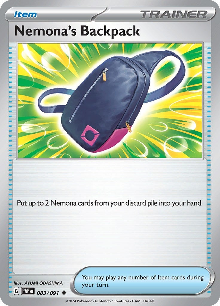 Image for Nemona's Backpack (083/091) - Pokemon