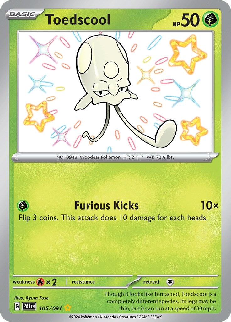 Image for Toedscool (105/091) - Pokemon