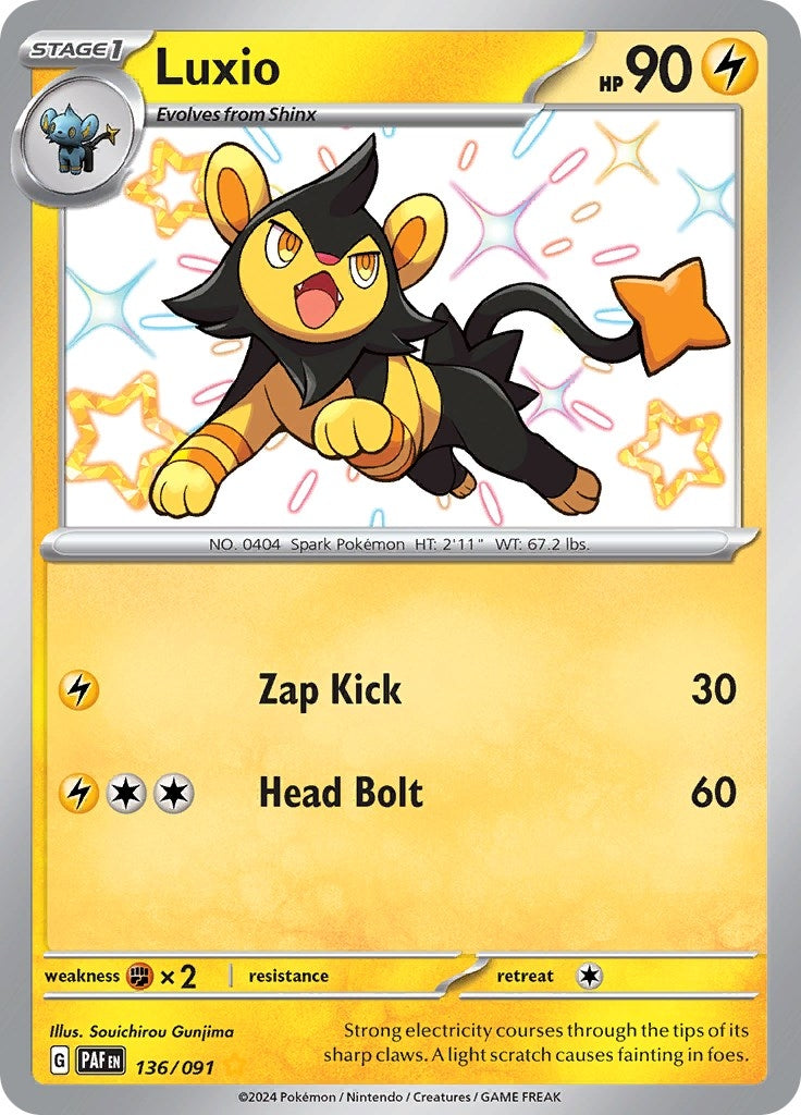 Image for Luxio (136/091) - Pokemon