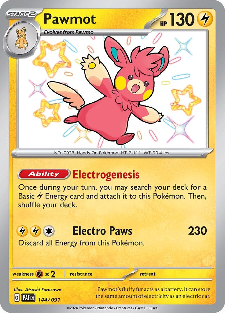 Image for Pawmot (144/091) - Pokemon