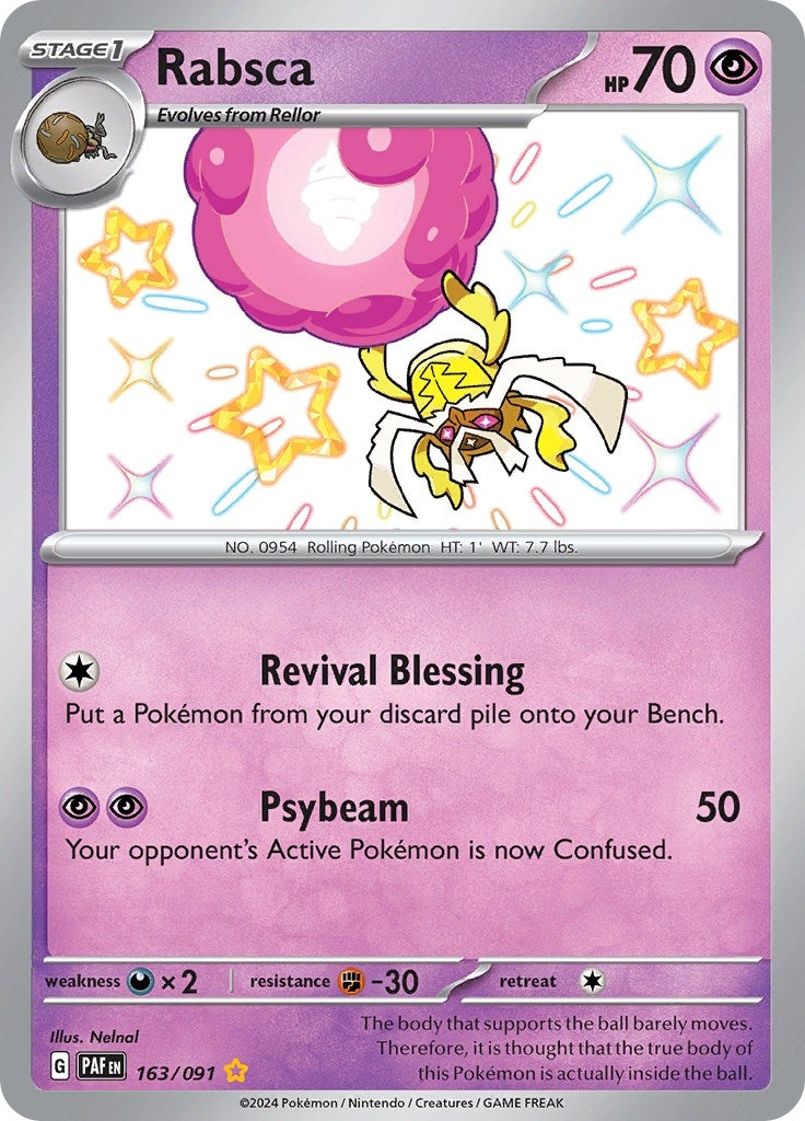Image for Rabsca (163/091) - Pokemon